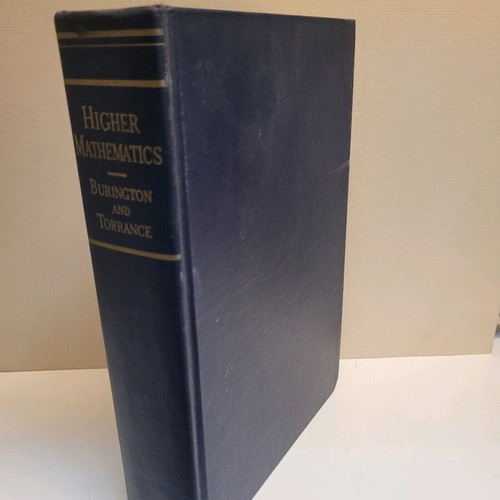 Higher Mathematics book by Burington & Torrance like new