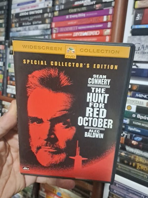 The Hunt for Red October DVD μεταχειρισμένο, δράσης περιπέτεια, με υπότιτλους