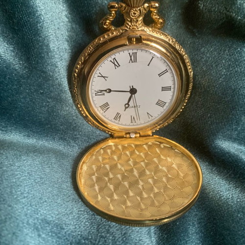 Cloisonné pocket watch in excellent condition