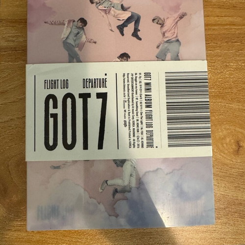 Got7 Flight Log albums like new without posters