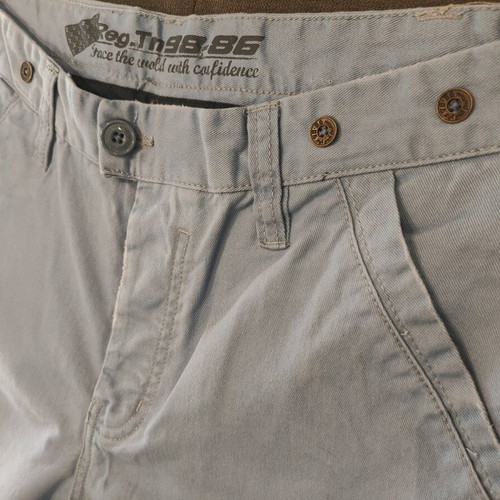 Reg TM 9886 bermuda shorts new, light blue, size W32