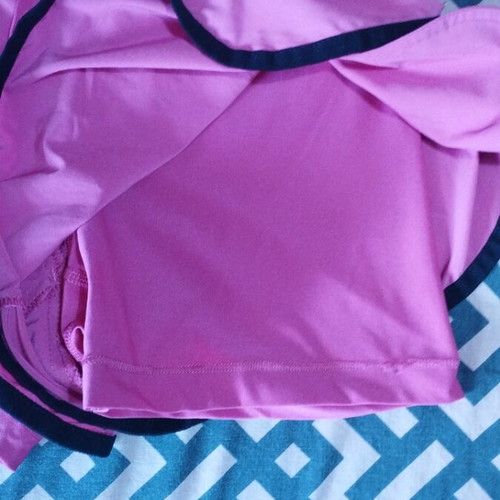 Nike women's shorts with built-in leggings like new, pink, size S