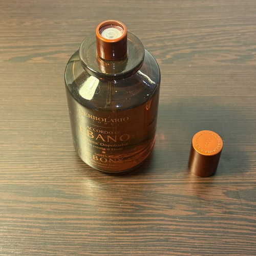L’Erbolario Accordo Di Ebano after shave lotion used