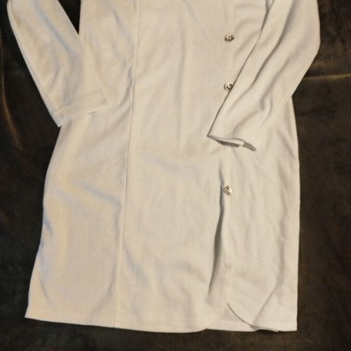 White dress size M like new