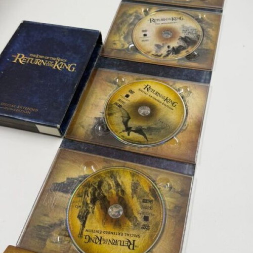 The Lord of the Rings Return of the King Special Extended DVD Edition used