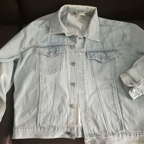 Jean jacket size XL like new, blue