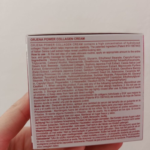 Orjena Power Collagen Cream new
