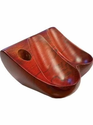 Bronica double wooden pipe stand new