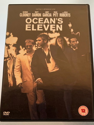 Ocean's Eleven DVD μεταχειρισμένο, περιπέτεια δράσης με υπότιτλους