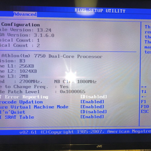 PC πακέτο ASUS M2N-VM HDMI με AMD Athlon 7750 και 4GB RAM σαν καινούργιο