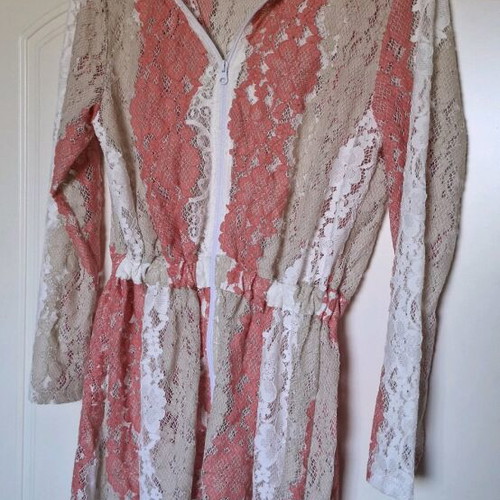 Lace cardigan like new, women's size M