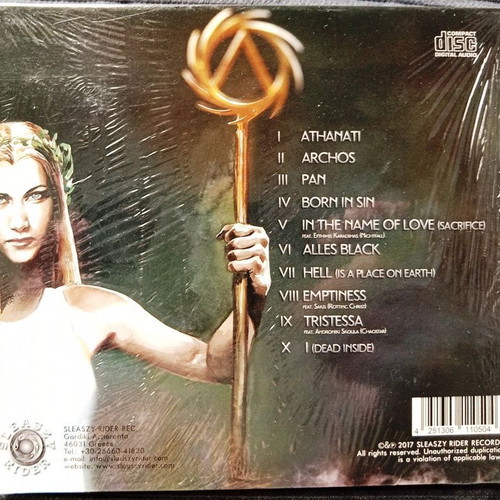 Lloth Athanati CD brand new, melodic black gothic metal