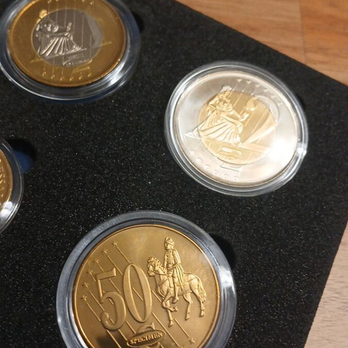 Denmark 2003 Euro Coin Set like new