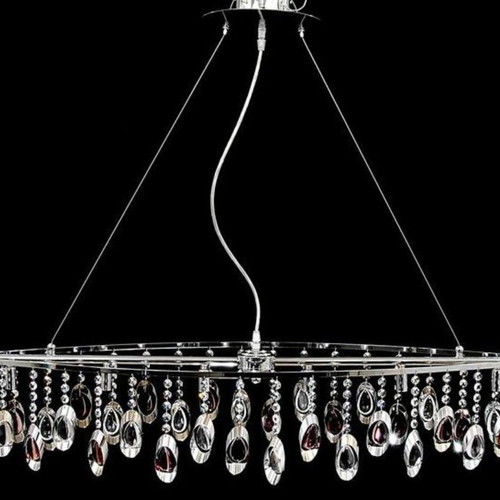 Ceiling Track Light with Asfour Crystals like new, modern design