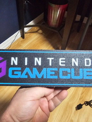 Nintendo GameCube Lamp like new, USB powered with switch