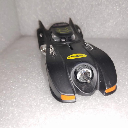 Batman Batmobile 1989 Justice Warrior metal model with light and sound