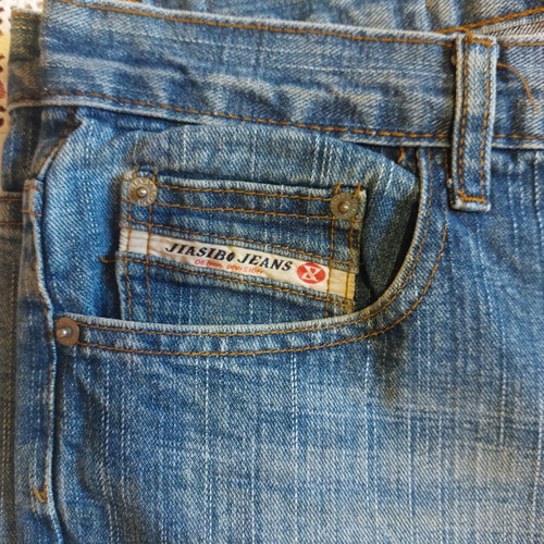 Jiasibo jeans ανδρικό αφόρετο, εξαιρετικής ποιότητας, Νο 36