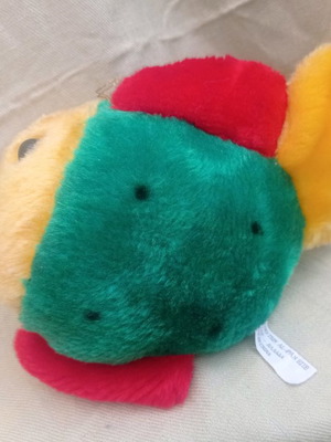 Plush fish like new, 20cm long