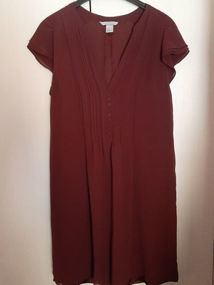 Bordeaux dress H&M size XL like new