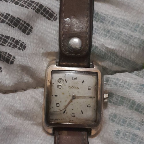 Doxa Swiss 50's rare vintage watch like new, fully serviced