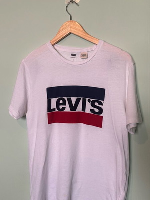 Levi’s Μπλουζάκι Μεταχειρισμένο, Μέγεθος M, Άσπρο