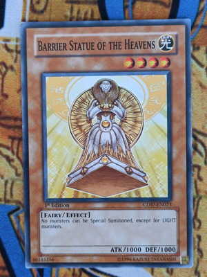 Barrier Statue Of The Heavens Effect Monster σαν καινούργιο