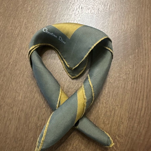 Christian Dior vintage silk scarf like new