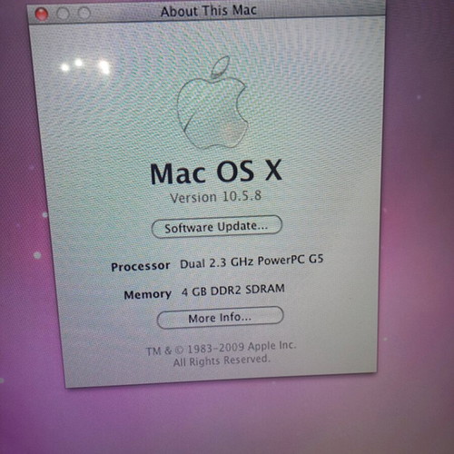 Power Mac G5 Dual 2.3 Like New, Legendary 2005 Model