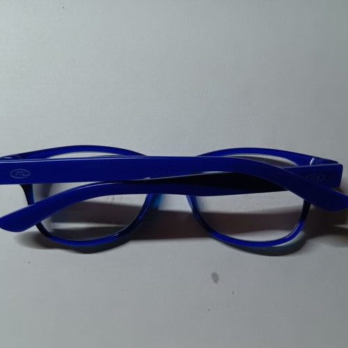 Moritz kids eyeglasses used, blue color
