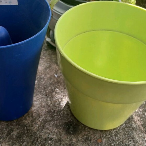 IKEA vase and non-IKEA planter new, with 2 usage ways