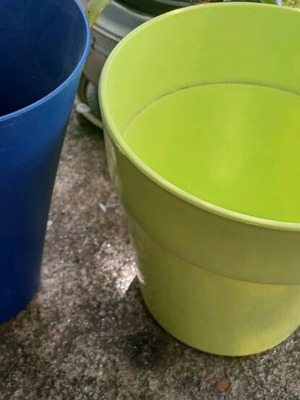 IKEA vase and non-IKEA planter new, with 2 usage ways