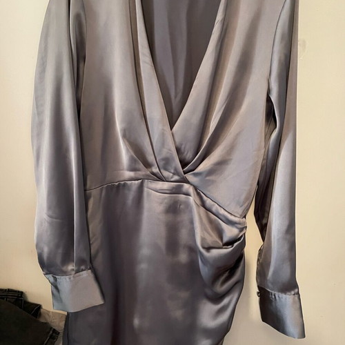 Zara dress no.L like new, grey silver with inner lining