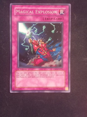 Magical Explosion 1st Edition card mint condition