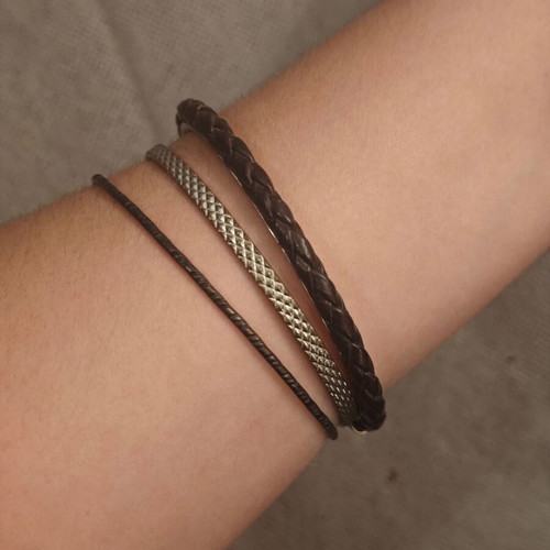Set of three bracelets