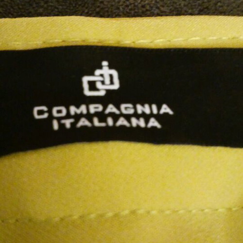 Italian pants Compania Italiana new, lime color, size S