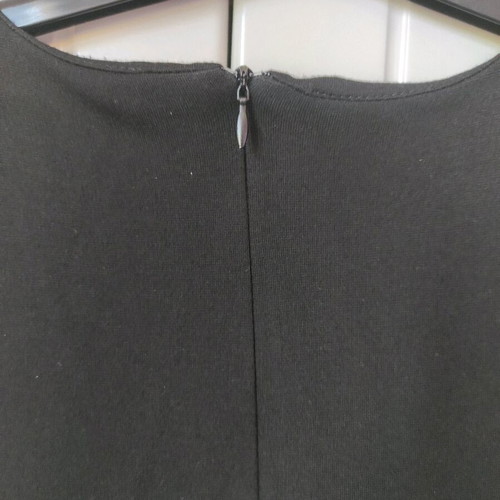 Mini dress like new, black and white with decorative buttons