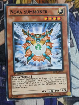 Nova Summoner κάρτα Effect Monster Yu-Gi-Oh! σαν καινούργιο