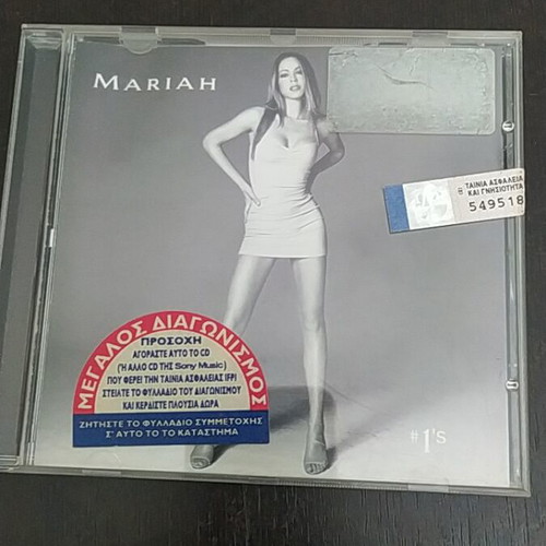 Mariah Carey No 1s CD like new