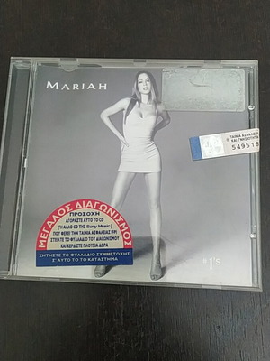 Mariah Carey No 1s CD like new