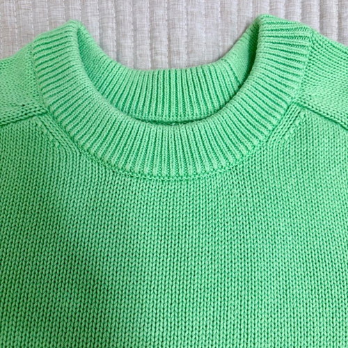 Zara green cotton sweater new, size M 38-40