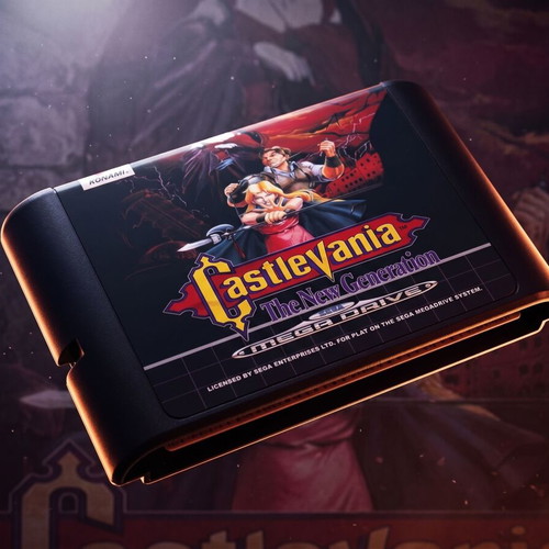 Castlevania The New Generation Sega Mega Drive Cartridge like new