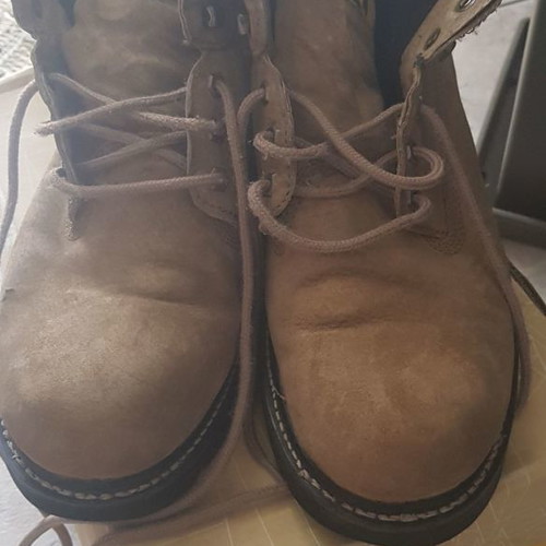 Caterpillar shoes used, size 45, brown boots