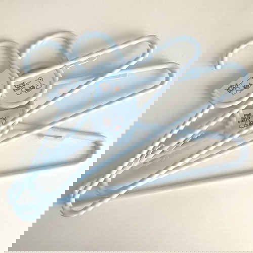 Κρεμάστρες παιδικές Prenatal σε απόχρωση σιέλ, πακέτο 3, καινούργιες