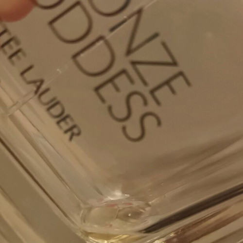 Bronze Goddess empty bottle used 100ml Estée Lauder