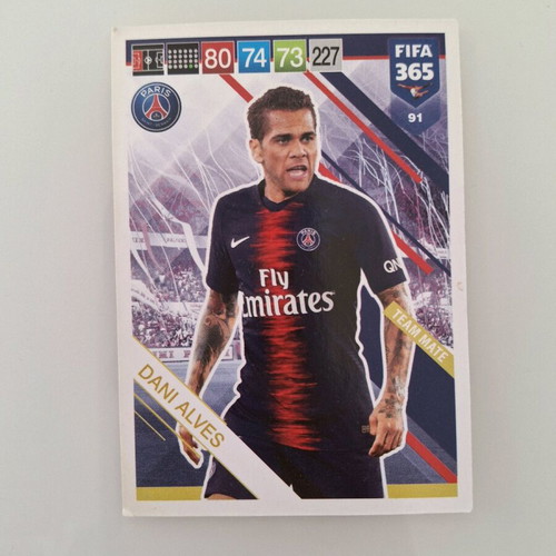 Dani Alves FIFA 365 2019 PSG like new