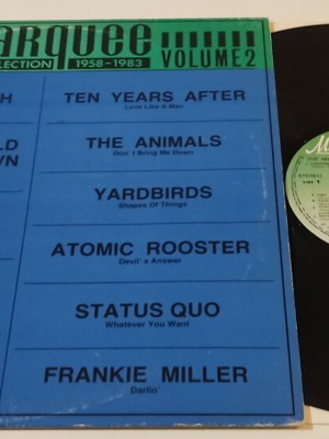 The Marquee Collection Volume 2 LP used, rock compilation