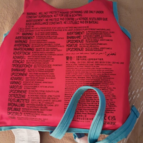 Life Jacket for Children 2 to 5 Years New
