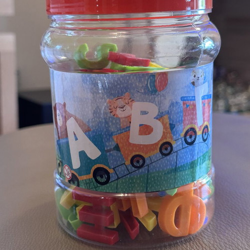 AS magnetic letters, uppercase and lowercase