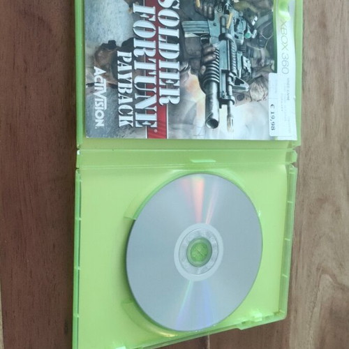Soldier of Fortune Xbox 360 game, English version