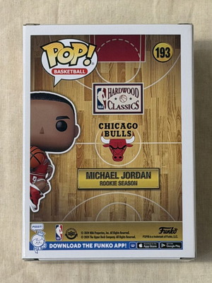 Funko Pop! Basketball NBA Michael Jordan Rookie Season #193 vinyl figure
